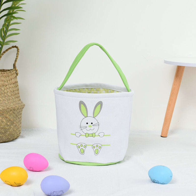 Wholesale 10pcs Easter Basket Plush Rabbit Tail Egg Ornaments